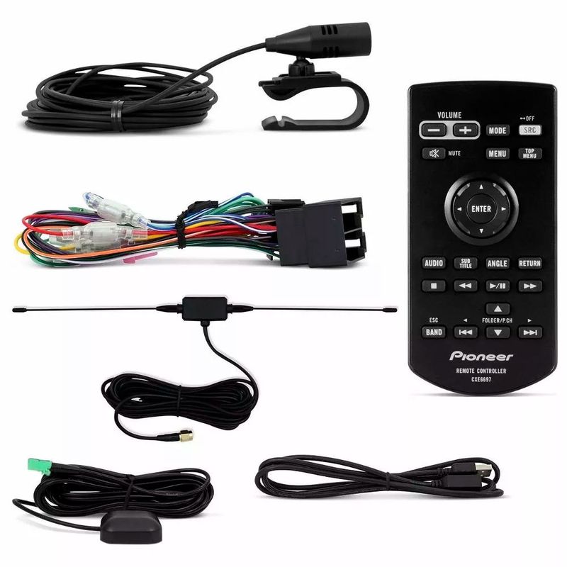 Central Multimidia Pioneer Avic-F80Tv 7 Polegadas Gps Tv Digital