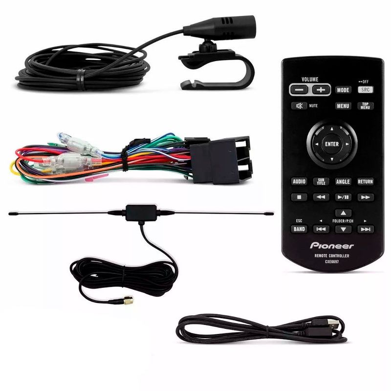 Dvd Player Automotivo Pioneer Avh-Z5080Tv 7 Polegadas 2 Din