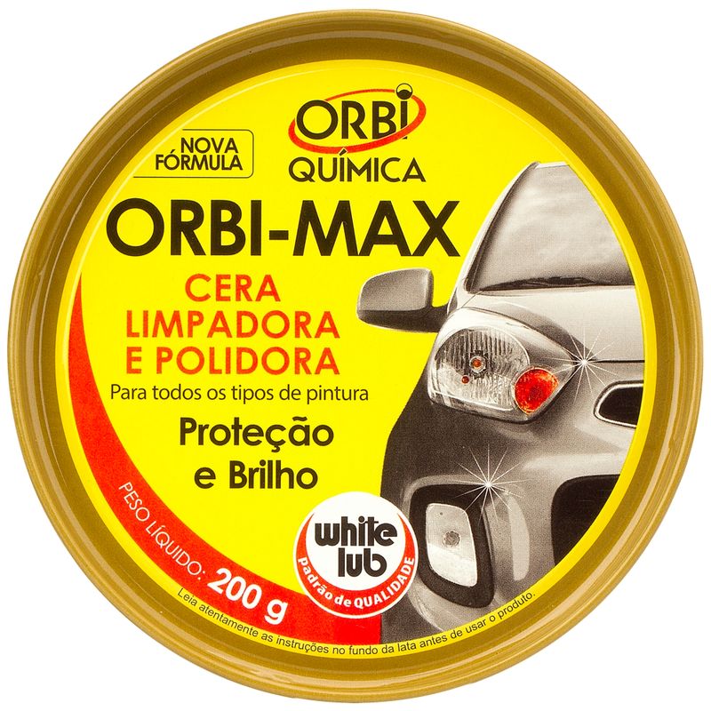 Cera-Limpadora-Laranja-200G-8910-Orbi-Quimica Cera-Limpadora-Laranja-200G-8910-Orbi-Quimica