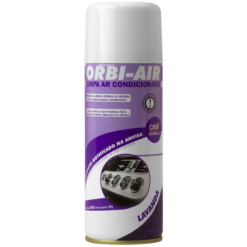Limpa-Ar-Condicionado-Orbi-Air-Lavanda-Aerossol-200Ml-140G-5978-Orbi-Quimica Limpa-Ar-Condicionado-Orbi-Air-Lavanda-Aerossol-200Ml-140G-5978-Orbi-Quimica