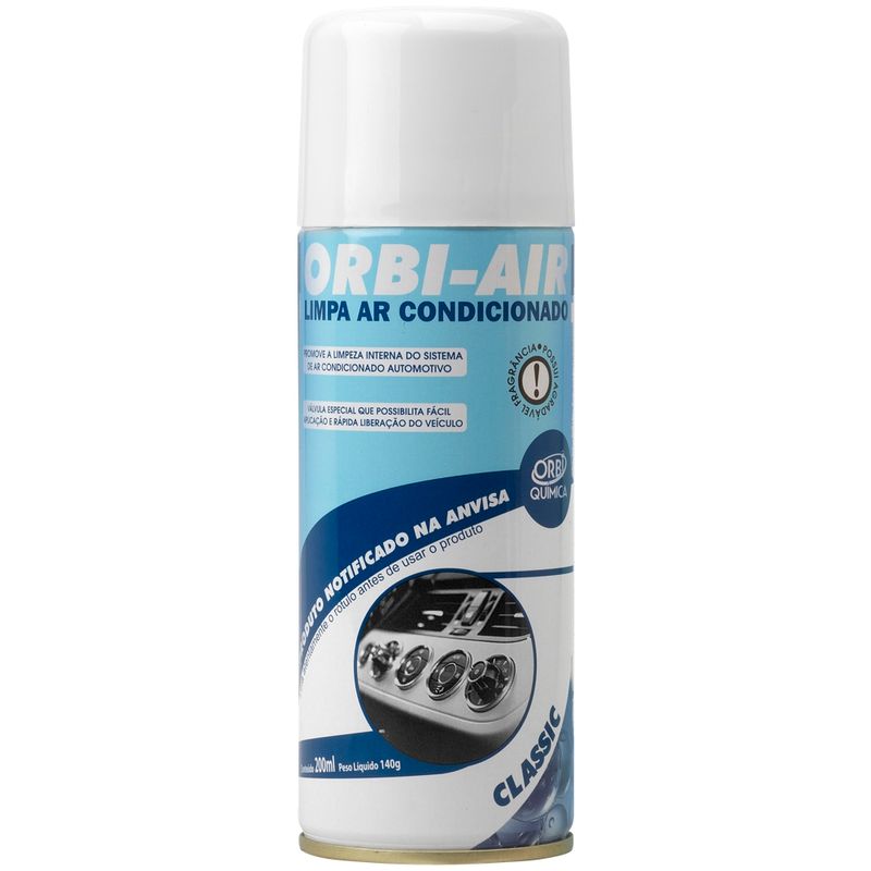 Limpa-Ar-Condicionado-Orbi-Air-Classic-Aerossol-200Ml-140G-5979-Orbi-Quimica Limpa-Ar-Condicionado-Orbi-Air-Classic-Aerossol-200Ml-140G-5979-Orbi-Quimica