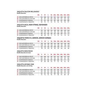 jaqueta texx force iii