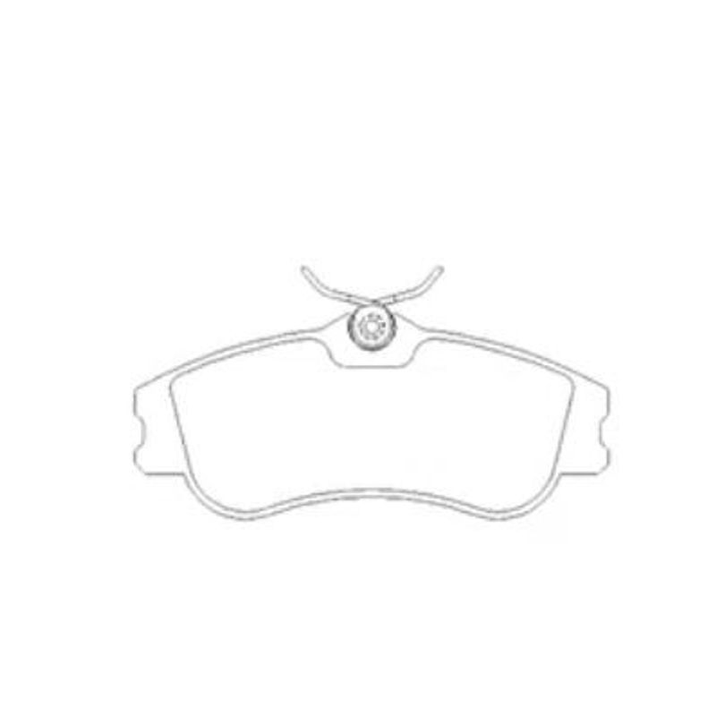 Pastilha De Freio Xsara 2.0 Dianteira Sistema Trw 1137 Syl | AutoZ