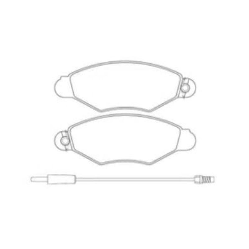 4213424-pastilha-freio-dianteira-com-alarme-sistema-girling-syl 4213424-pastilha-freio-dianteira-com-alarme-sistema-girling-syl