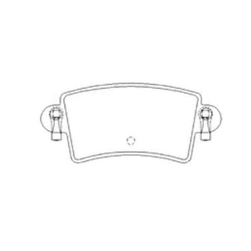 4215371-pastilha-freio-traseira-sistema-bosch-1351-syl 4215371-pastilha-freio-traseira-sistema-bosch-1351-syl