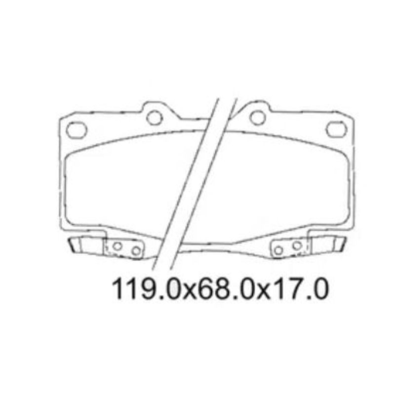 4215711-pastilha-freio-dianteira-com-alarme-sistema-sumitomo-1388-syl 4215711-pastilha-freio-dianteira-com-alarme-sistema-sumitomo-1388-syl