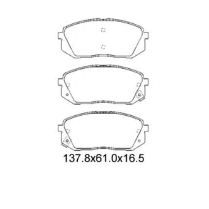 4217896-pastilha-freio-dianteira-com-alarme-sistema-mando-2376-syl 4217896-pastilha-freio-dianteira-com-alarme-sistema-mando-2376-syl