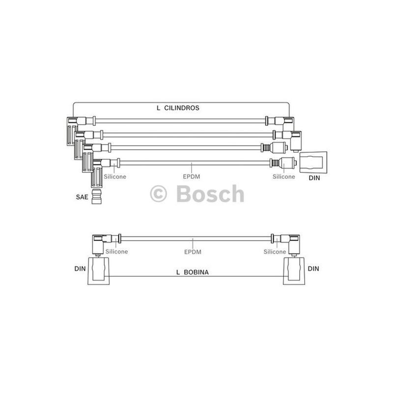 Cabo-Vela-Power-Spark-Scfia033-9295080033-Bosch Cabo-Vela-Power-Spark-Scfia033-9295080033-Bosch