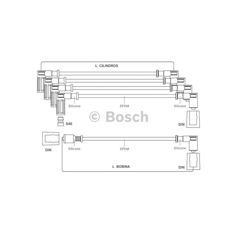 Cabo-Vela-Power-Spark-Scfia034-9295080034-Bosch Cabo-Vela-Power-Spark-Scfia034-9295080034-Bosch