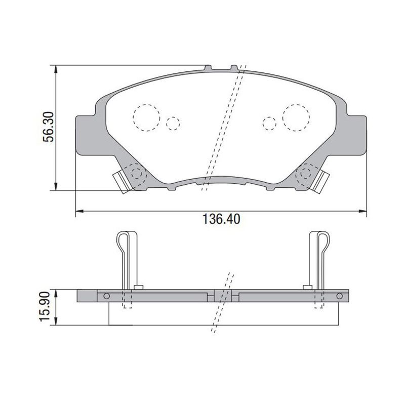 Pastilha-Freio-Convencional-Dianteira-Com-Alarme-Pd1492-Fras-Le Pastilha-Freio-Convencional-Dianteira-Com-Alarme-Pd1492-Fras-Le