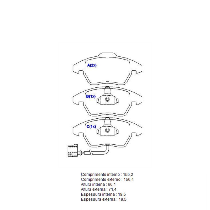 Pastilha-Freio-Convencional-Dianteira-Com-Alarme-Sistema-Teves-1059-Syl Pastilha-Freio-Convencional-Dianteira-Com-Alarme-Sistema-Teves-1059-Syl