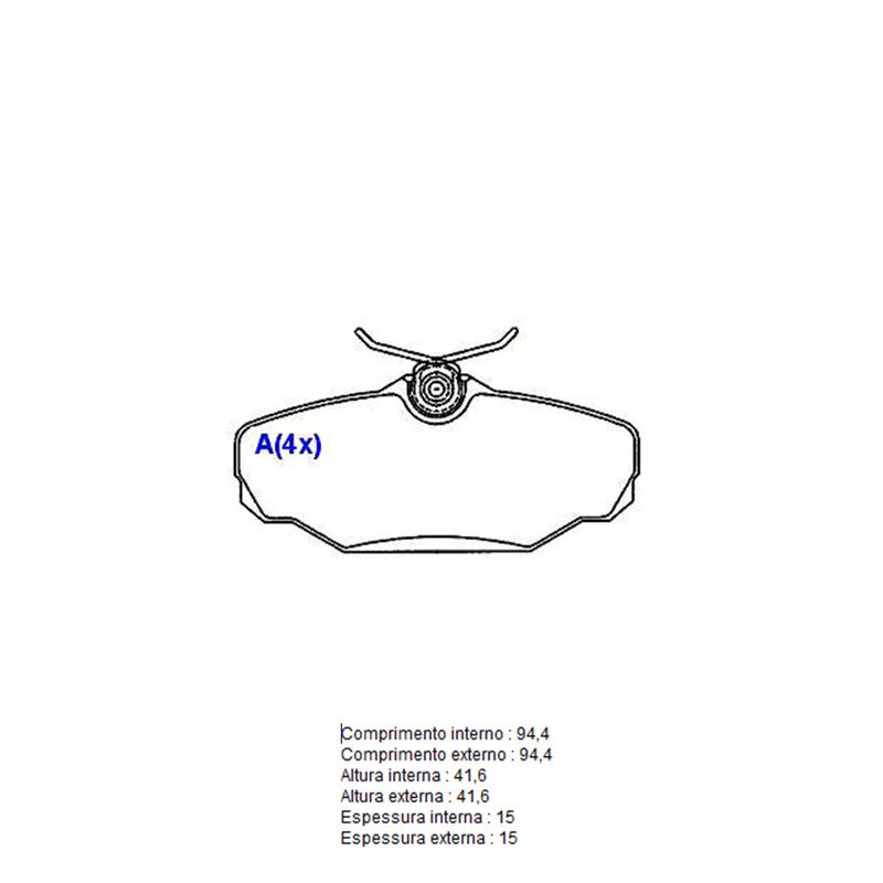 Pastilha-Freio-Convencional-Traseira-Sem-Alarme-Sistema-Varga-1082-Syl Pastilha-Freio-Convencional-Traseira-Sem-Alarme-Sistema-Varga-1082-Syl