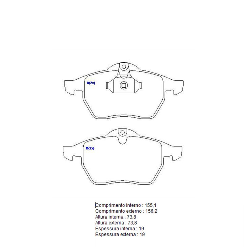 Pastilha-Freio-Convencional-Dianteira-Sistema-Teves-1084-Syl Pastilha-Freio-Convencional-Dianteira-Sistema-Teves-1084-Syl