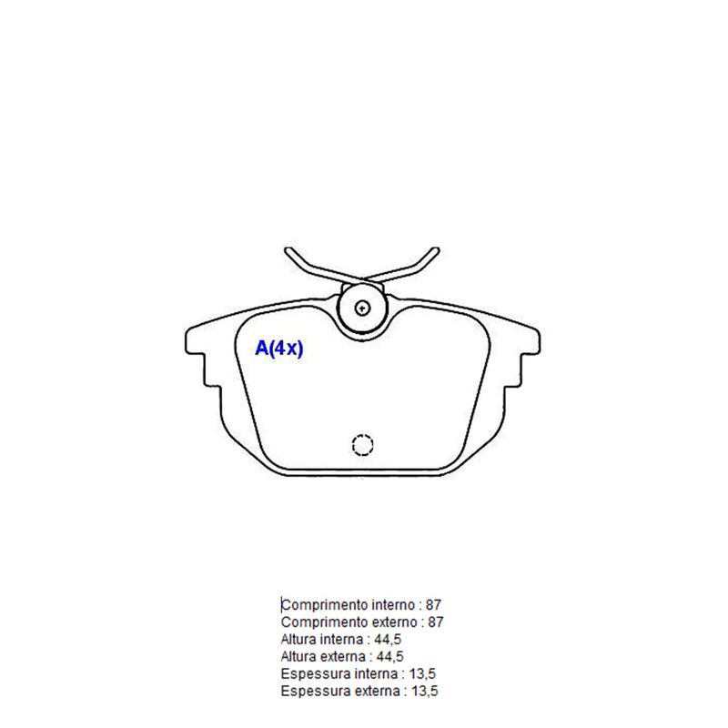Pastilha-Freio-Convencional-Traseira-Sem-Alarme-Sistema-Girling-1197-Syl Pastilha-Freio-Convencional-Traseira-Sem-Alarme-Sistema-Girling-1197-Syl