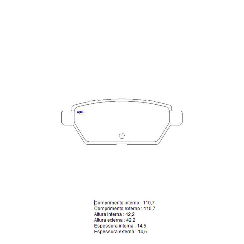 Pastilha-Freio-Convencional-Traseira-Sem-Alarme-Sistema-Fomoco-1213-Syl Pastilha-Freio-Convencional-Traseira-Sem-Alarme-Sistema-Fomoco-1213-Syl