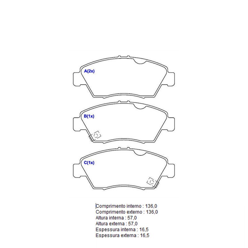 Pastilha-Freio-Convencional-Dianteira-Sistema-Sumitomo-1251-Syl Pastilha-Freio-Convencional-Dianteira-Sistema-Sumitomo-1251-Syl