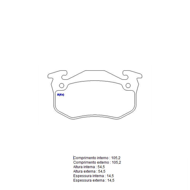 Pastilha-Freio-Convencional-Dianteira-Sem-Alarme-Sistema-Bendix-1346-Syl Pastilha-Freio-Convencional-Dianteira-Sem-Alarme-Sistema-Bendix-1346-Syl