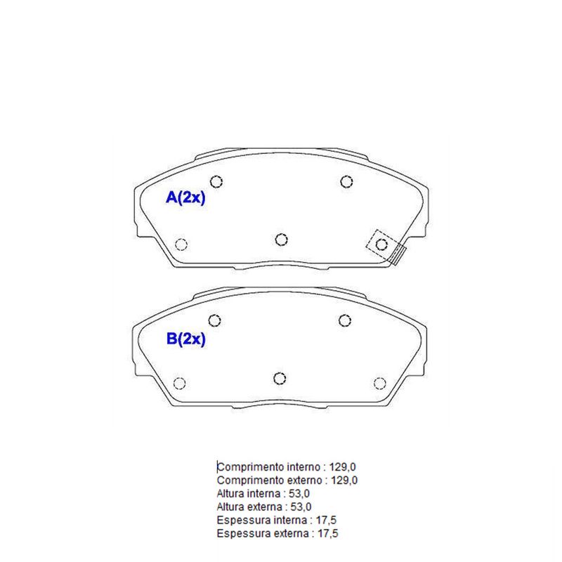 Pastilha-Freio-Convencional-Dianteira-Com-Alarme-Sistema-Akebono-1690-Syl Pastilha-Freio-Convencional-Dianteira-Com-Alarme-Sistema-Akebono-1690-Syl