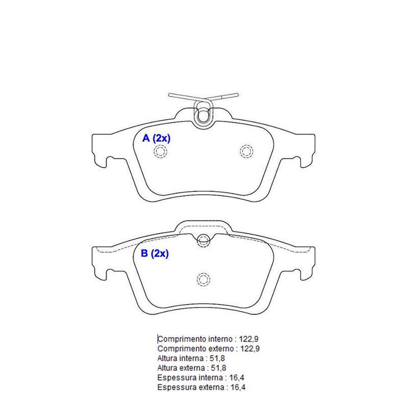 Pastilha-Freio-Convencional-Traseira-Sem-Alarme-Sistema-Teves-2234-Syl Pastilha-Freio-Convencional-Traseira-Sem-Alarme-Sistema-Teves-2234-Syl