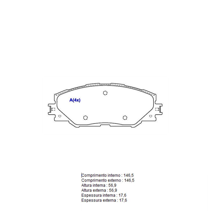Pastilha-Freio-Convencional-Dianteira-Sem-Alarme-Sistema-Advics-3389-Syl Pastilha-Freio-Convencional-Dianteira-Sem-Alarme-Sistema-Advics-3389-Syl