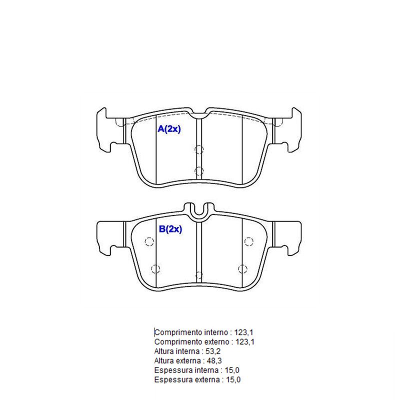Pastilha-Freio-Convencional-Traseira-Sem-Alarme-Sistema-Fomoco-4215-Syl Pastilha-Freio-Convencional-Traseira-Sem-Alarme-Sistema-Fomoco-4215-Syl