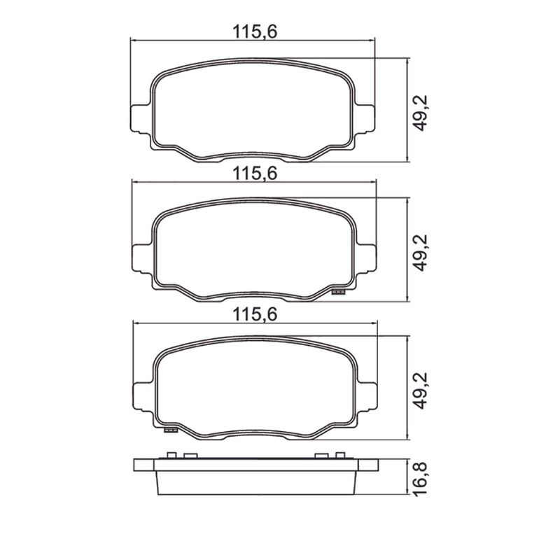 Pastilha-Freio-Convencional-Traseira-Com-Alarme-Sistema-Mando-N1777-Cobreq Pastilha-Freio-Convencional-Traseira-Com-Alarme-Sistema-Mando-N1777-Cobreq