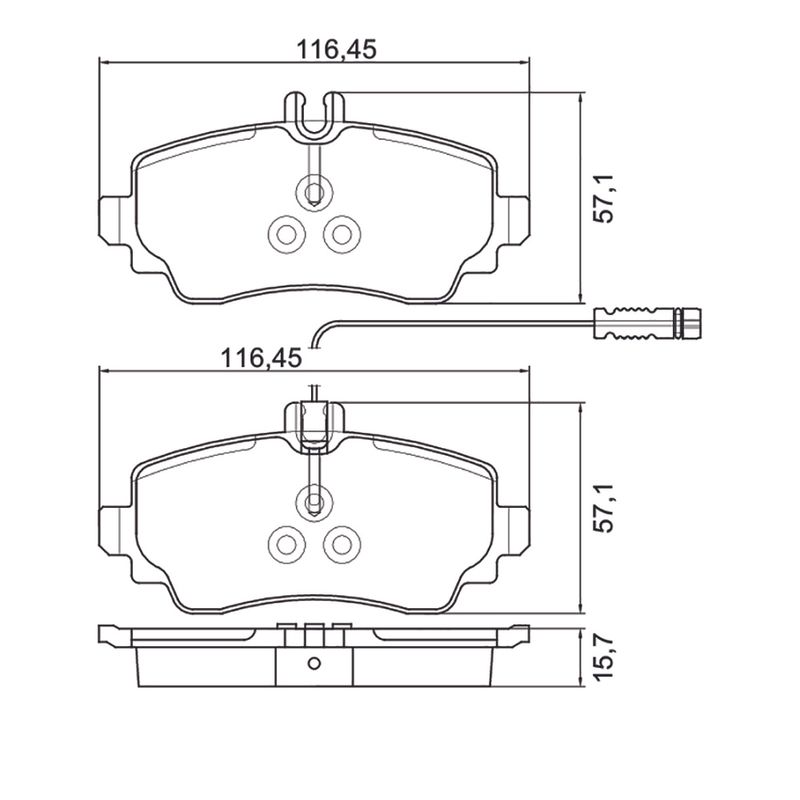 Pastilha-Freio-Convencional-Dianteira-Com-Alarme-Sistema-Girling-N700-Cobreq Pastilha-Freio-Convencional-Dianteira-Com-Alarme-Sistema-Girling-N700-Cobreq
