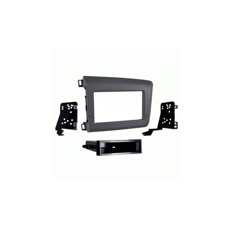 Moldura-Painel-1Din-2Din-Grafite-Suporte-Fixacao-Porta-Objetos-05022N-Cabrio Moldura-Painel-1Din-2Din-Grafite-Suporte-Fixacao-Porta-Objetos-05022N-Cabrio