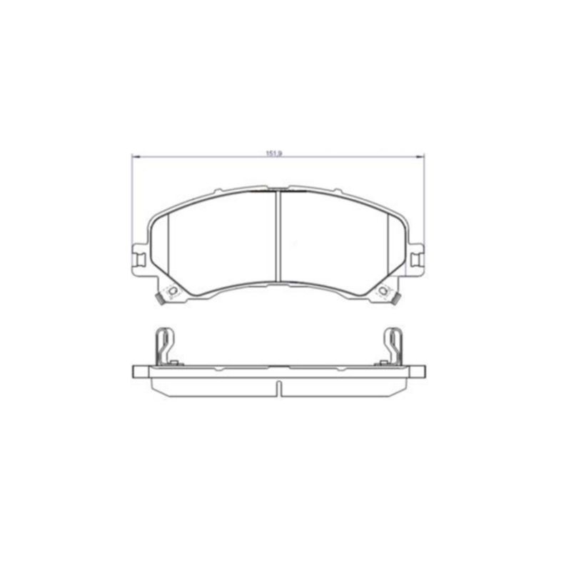 Pastilha-Freio-Convencional-Dianteira-Com-Alarme-Pd1533-Fras-Le Pastilha-Freio-Convencional-Dianteira-Com-Alarme-Pd1533-Fras-Le