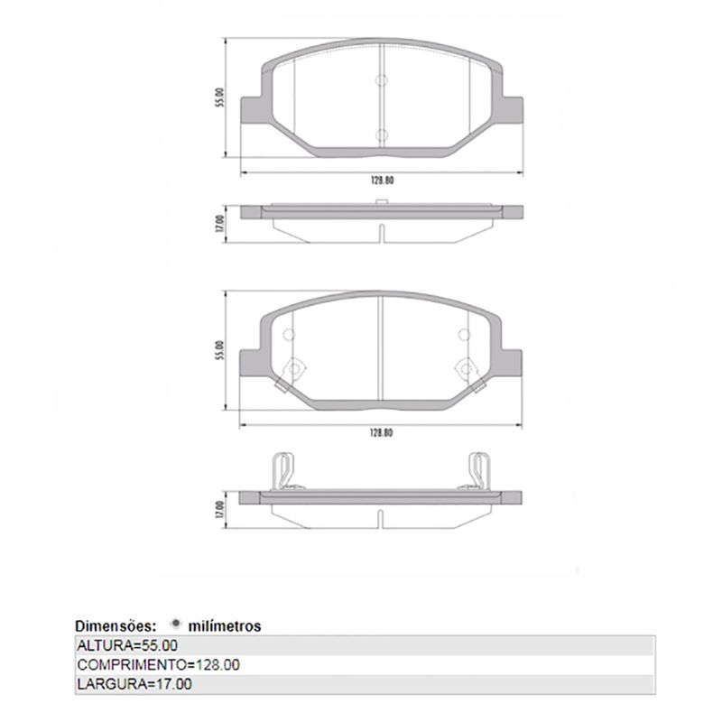 Pastilha-Freio-Convencional-Dianteira-Com-Alarme-Pd1535-Fras-Le Pastilha-Freio-Convencional-Dianteira-Com-Alarme-Pd1535-Fras-Le