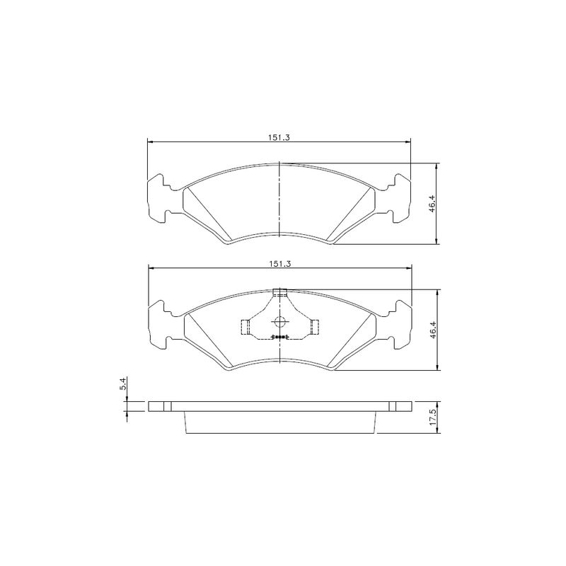 Pastilha-Freio-Convencional-Dianteira-Sem-Alarme-Sistema-Teves-P24-Lonaflex Pastilha-Freio-Convencional-Dianteira-Sem-Alarme-Sistema-Teves-P24-Lonaflex