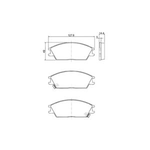 Pastilha-Freio-Convencional-Dianteira-Com-Alarme-0986Bb0092-Bosch