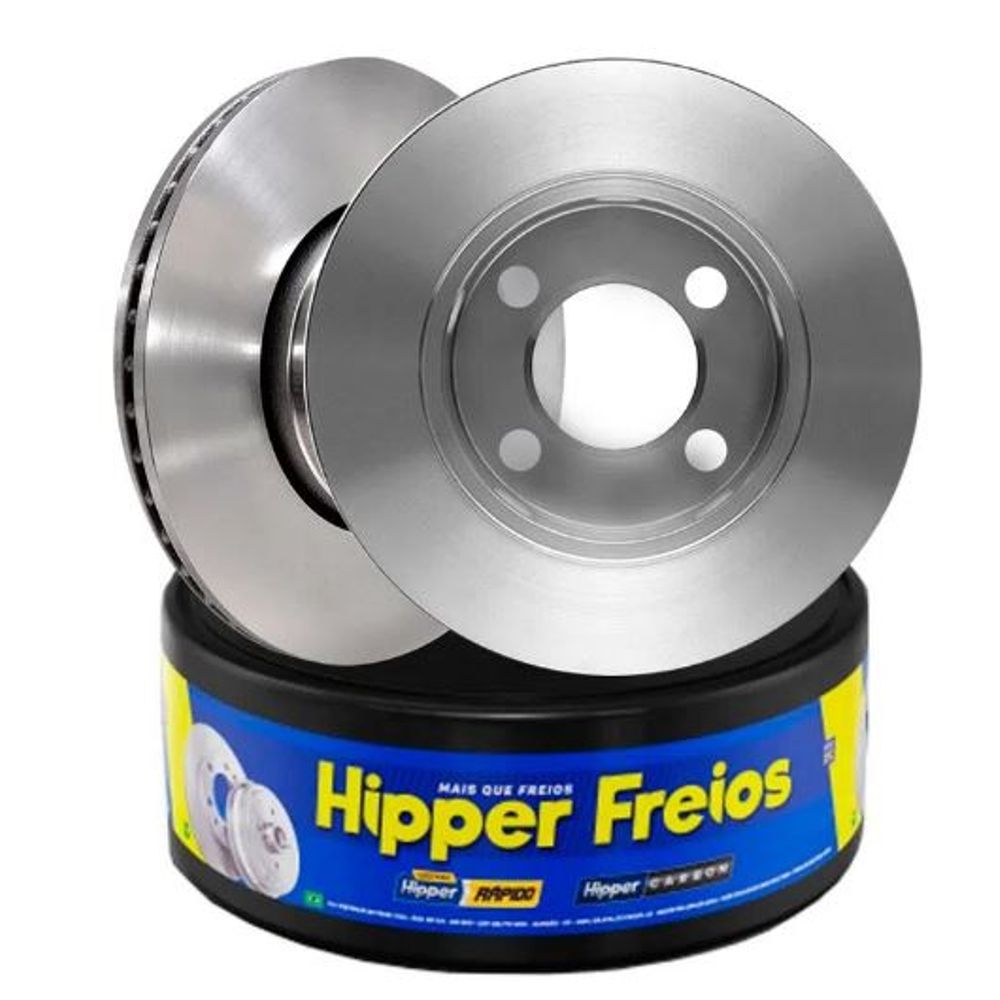 Par Disco Freio Gol G6 1.0 Dianteiro Ventilado Sem Cubo 280Mm 4 Furos ...