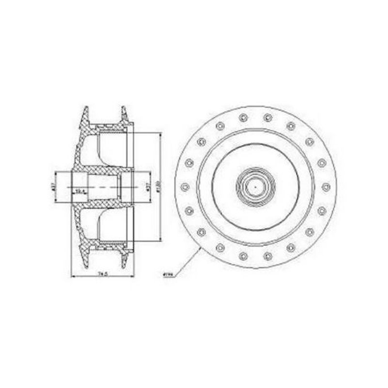 cubo-roda-moto-dianteiro-tambor-cobreq-89809 cubo-roda-moto-dianteiro-tambor-cobreq-89809