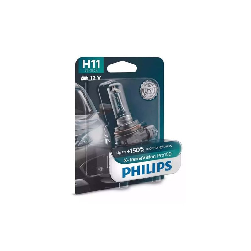 Lampada-H11-Philips-X-Treme-Vision-3350K-12V-55W-Dobro-De-Alcance-6394108 Lampada-H11-Philips-X-Treme-Vision-3350K-12V-55W-Dobro-De-Alcance-6394108