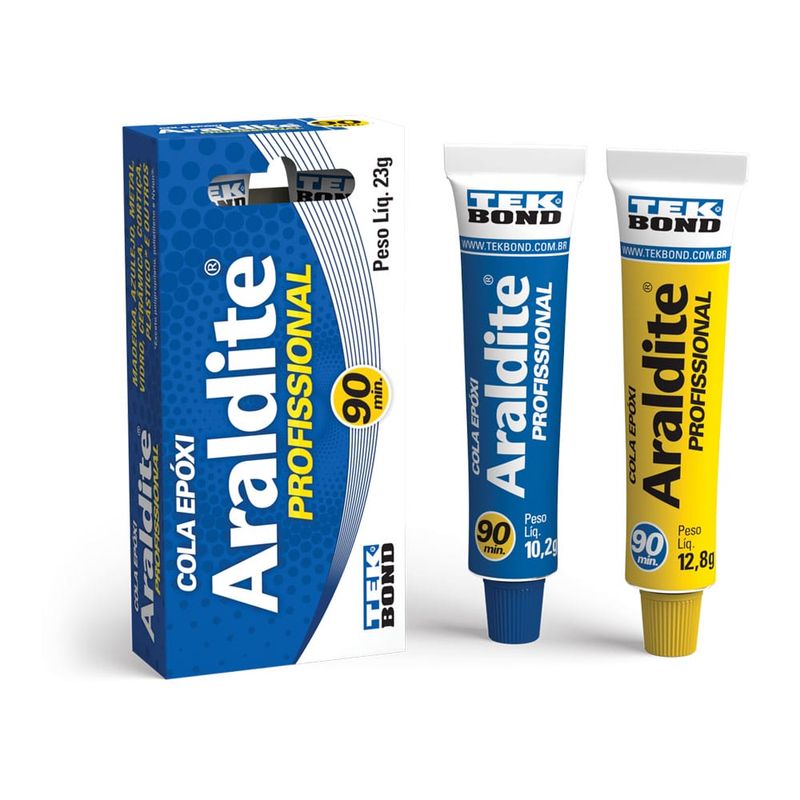 Cola-Adesivo-Araldite-Profissional-23g-Tekbond-95005 Cola-Adesivo-Araldite-Profissional-23g-Tekbond-95005