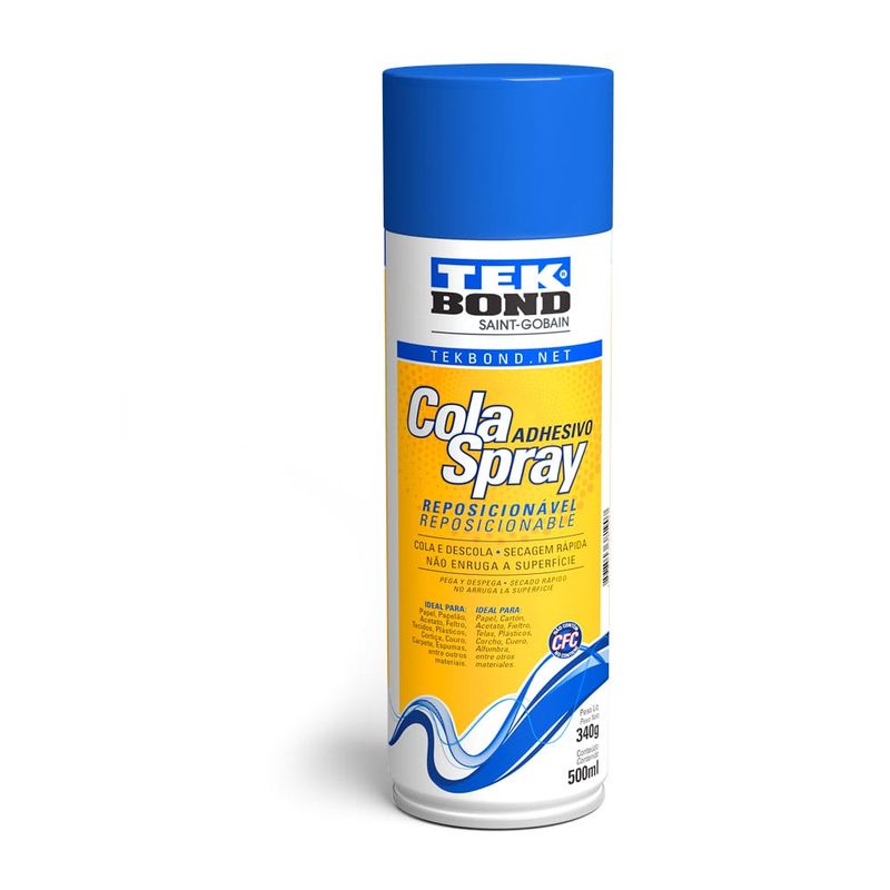 Cola-Adesivo-Spray-Reposicionavel-340g-500ml-Tekbond-52305