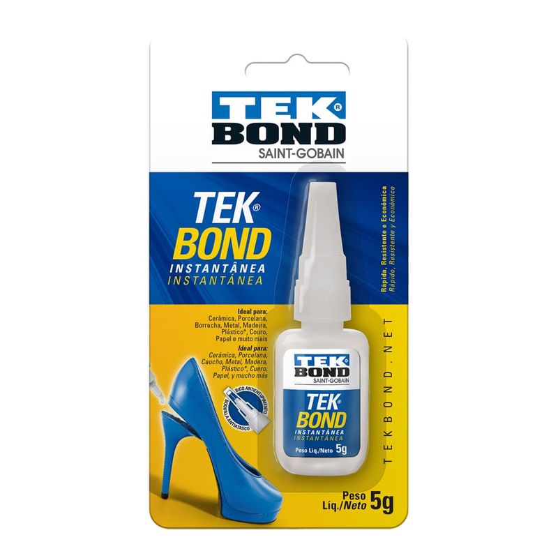 Cola-Adesivo-Instantanea-Blister-5g-Tekbond-71352 Cola-Adesivo-Instantanea-Blister-5g-Tekbond-71352