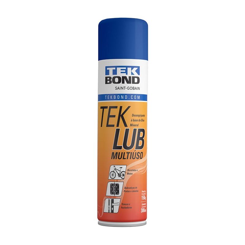 Oleo-Desengripante-Teklub-300ml-150g-Tekbond-51342 Oleo-Desengripante-Teklub-300ml-150g-Tekbond-51342