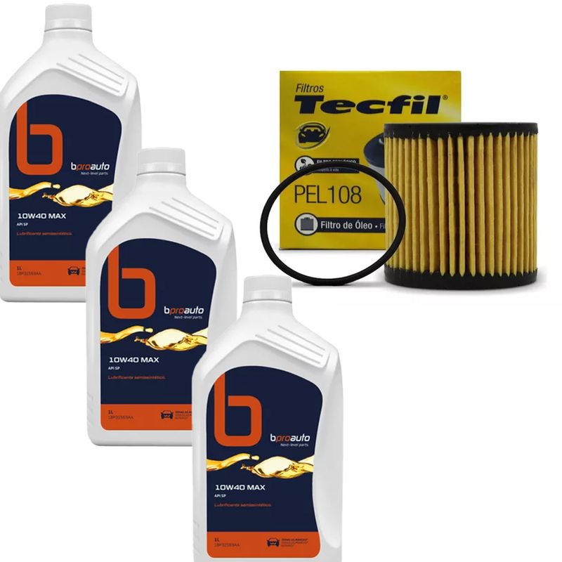 Kit-Troca-Oleo-207-Sw-Xr-Sport-1.4-8V--2008-2016--10W40 Kit-Troca-Oleo-207-Sw-Xr-Sport-1.4-8V--2008-2016--10W40