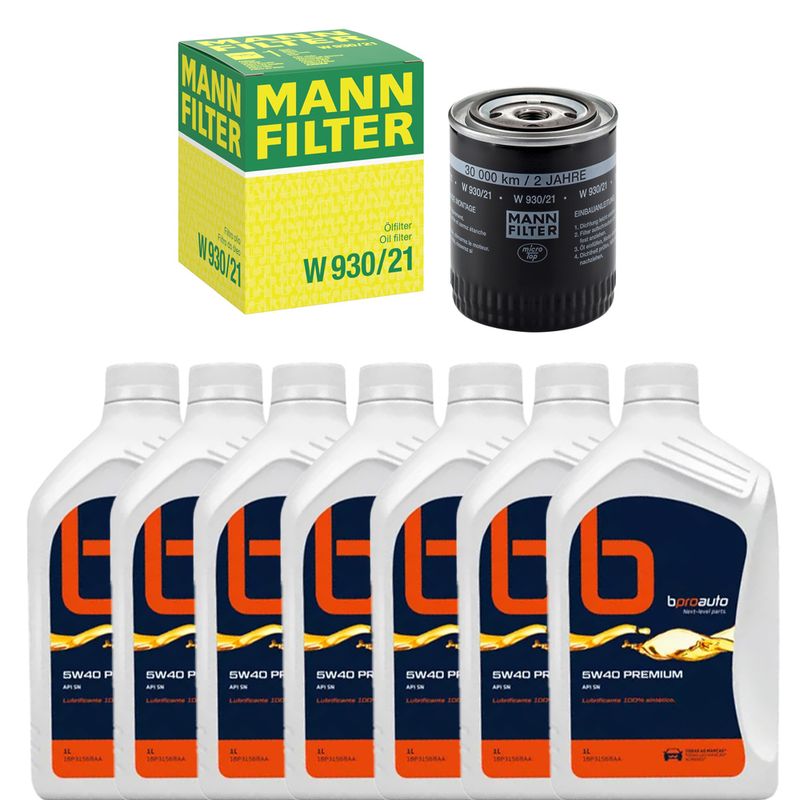 Kit-Troca-Oleo-A6-Avant-3.0-24V-V6--2009-2012--5W40 Kit-Troca-Oleo-A6-Avant-3.0-24V-V6--2009-2012--5W40