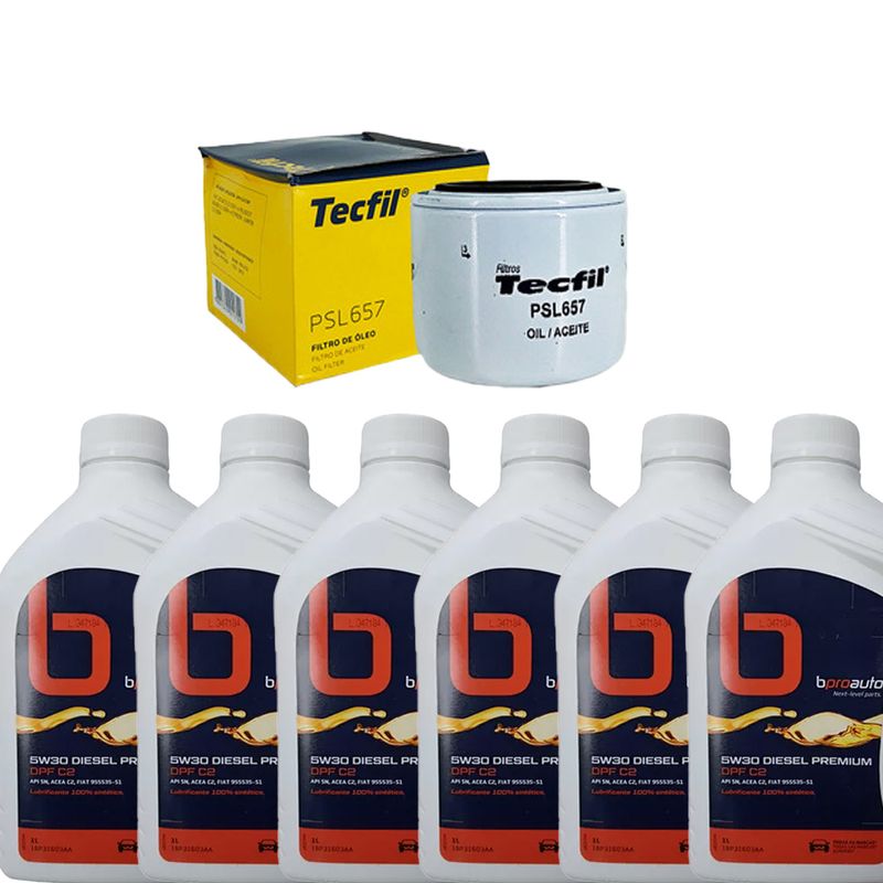 Kit-Troca-Oleo-Ducato-Minibus-2.3-16V--2010-2017--5W30 Kit-Troca-Oleo-Ducato-Minibus-2.3-16V--2010-2017--5W30