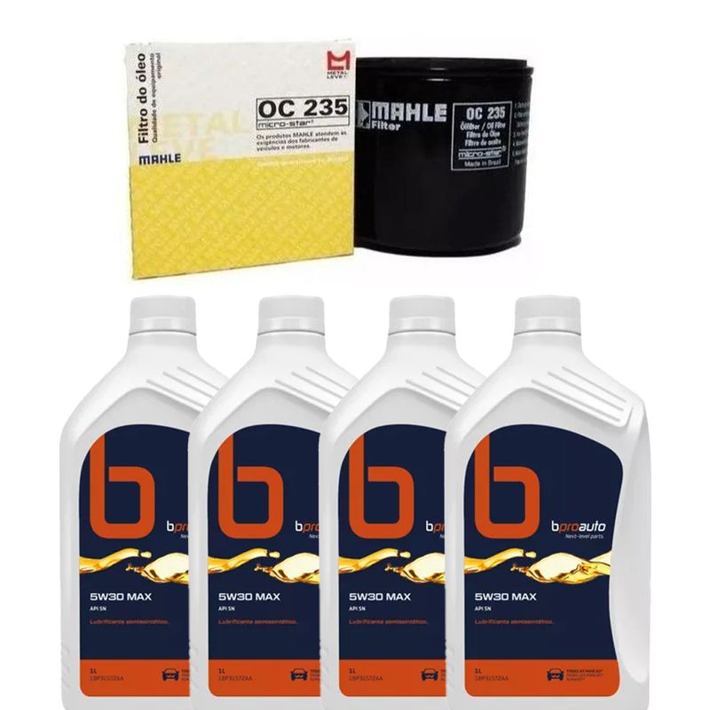 Kit-Troca-Oleo-Fiesta-Supercharger-1.0-8V--2004-2006--5W30 Kit-Troca-Oleo-Fiesta-Supercharger-1.0-8V--2004-2006--5W30