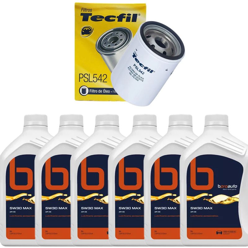 Kit-Troca-Oleo-Fusion-Sel-3.0-24V-Duratec-V6-2008-2012-5W30 Kit-Troca-Oleo-Fusion-Sel-3.0-24V-Duratec-V6-2008-2012-5W30
