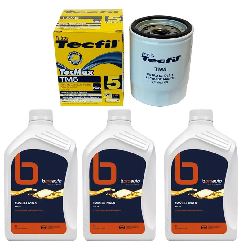 Kit-Troca-Oleo-Hb20-Premium-1.0-12V--2012-2020--5W30 Kit-Troca-Oleo-Hb20-Premium-1.0-12V--2012-2020--5W30
