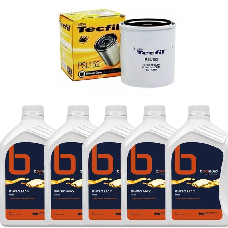 Kit-Troca-Oleo-Kicks-Sv-Limited-1.6-16V--2016-2020--5W30