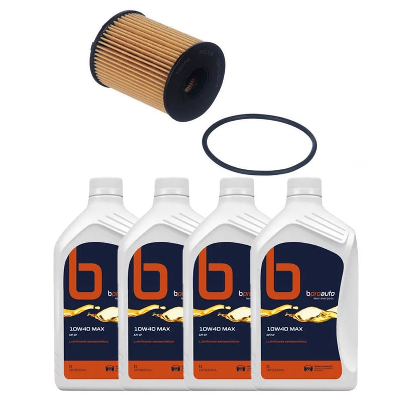 Kit-Troca-Oleo-Punto-T-Jet-1.4-16V-Turbo--2008-2016--10W40 Kit-Troca-Oleo-Punto-T-Jet-1.4-16V-Turbo--2008-2016--10W40