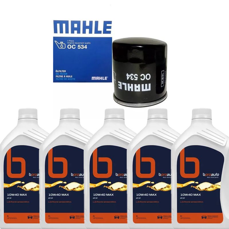 Kit-Troca-Oleo-Qq-Acteco-1.1-16V-Flex--2011-2020--10W40 Kit-Troca-Oleo-Qq-Acteco-1.1-16V-Flex--2011-2020--10W40