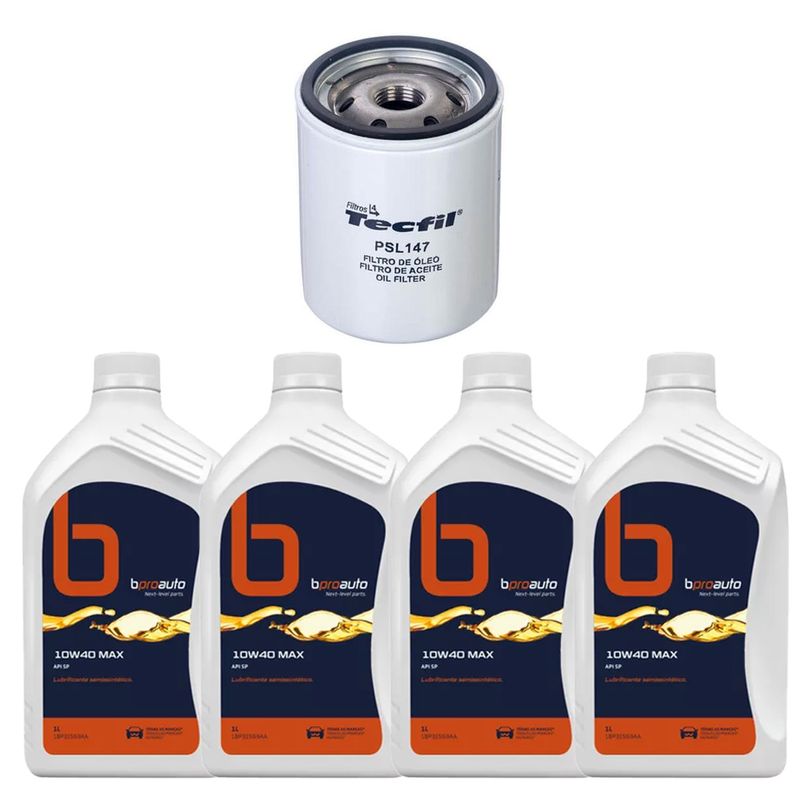 Kit-Troca-Oleo-Ranger-Xls-Cd-2.3-16V-Duratec-2004-2020-10W40 Kit-Troca-Oleo-Ranger-Xls-Cd-2.3-16V-Duratec-2004-2020-10W40