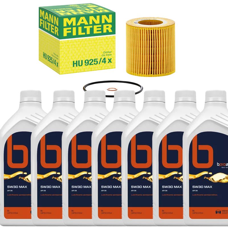Kit-Troca-Oleo-Serie-M-M5--F90--3.0-24V--2001-2007--5W30 Kit-Troca-Oleo-Serie-M-M5--F90--3.0-24V--2001-2007--5W30